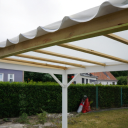 Installation de pergola en PVC Pontivy